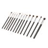34-Piece Makeup Brush Set, Professional Brushes Kit for Foundation Blending Eyeshadow Concealer Blush - with Soft Bristles, Ergonomic Wood Handle