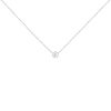 10K Gold 0.25 Carat Diamond Classic Bezel-Set Solitaire Pendant Necklace with 16"-18" Adjustable Chain (H-I Color, SI2-I1 Clarity)