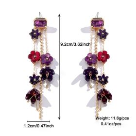 Acrylic Flower Spring Suit Collar (Option: WXE07171 color)