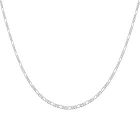 Classic Simple Women's Necklace Collarbone Chain Fashion Jewelry (Option: 20inches-Silver)
