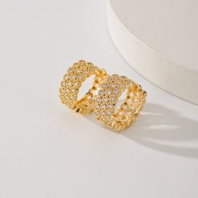 Popular Fashion New Earrings Earrings Exquisite Design Jewelry (Option: HYL407010 color)