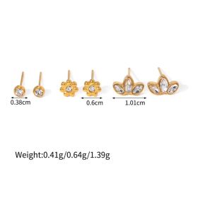 Metal Women's Premium Niche Earrings (Option: Style2)