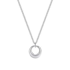 Women's Geometric Circle Necklace Simple Clavicle Chain Versatile (Option: Women)